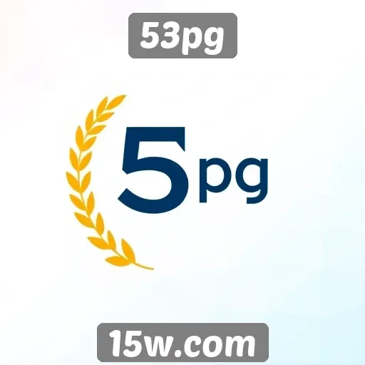 Desempenho do site 53pg em rankings de acessibilidade